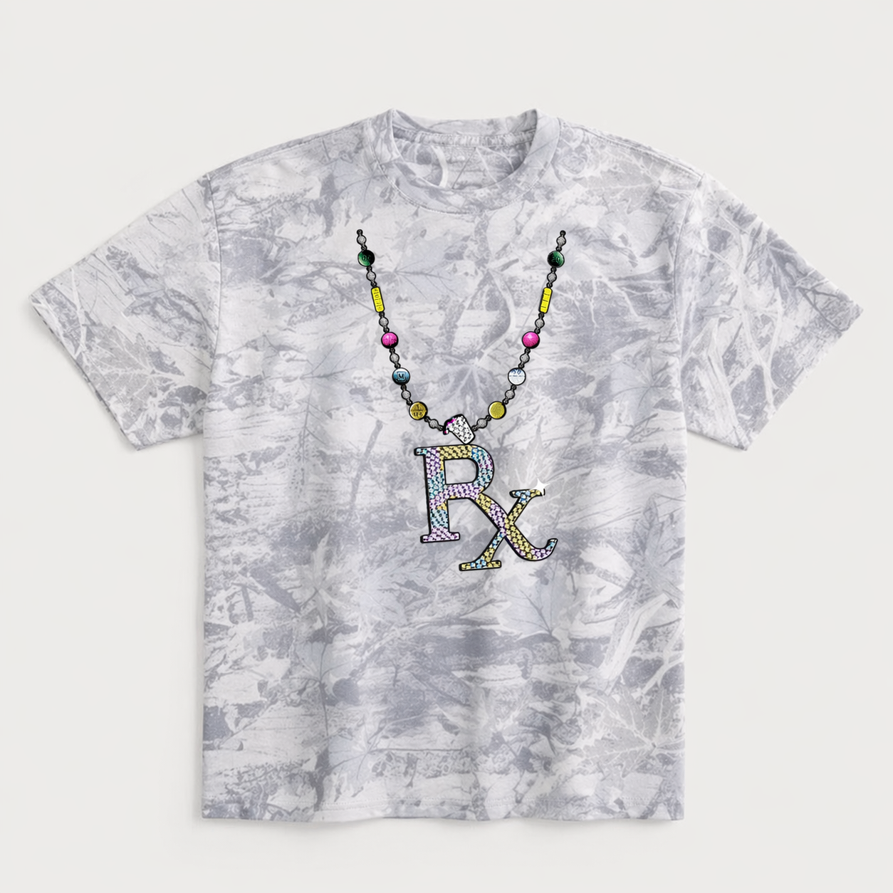 COLORFUL DRXGS ROSARY (GRAY CAMO)